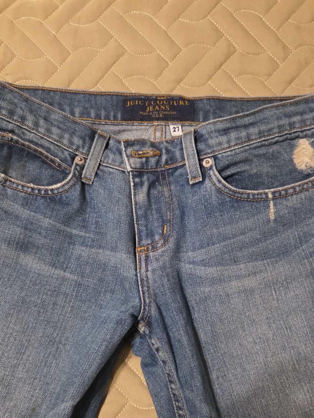 Juicy Couture Light Blue Skinny Jeans